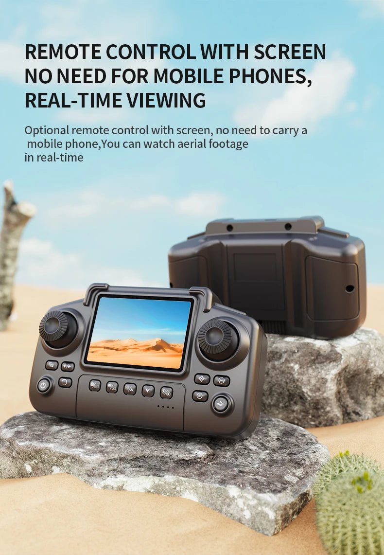 Drone 4k Professional Dron Remote Control Camera Model Airplane Multi-rotor Aircraft Quadcopter Drone UAV Wide-View