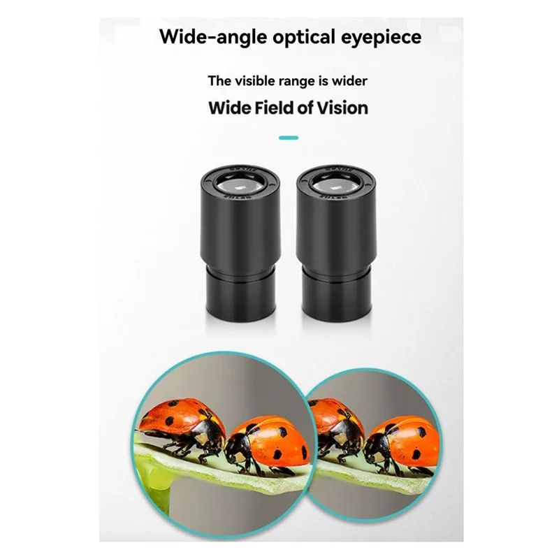 3CGRO-ES1057 Binocular Microscope Kit 30X Magnification Biological Microscope Scientific Experiment Anatomy