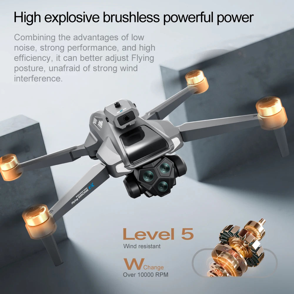 New M66 Drone 8K Folding Remote Control With Camera And Screen 5G FPV Camera Quadcopter Brushless Motor RC Quadcopter