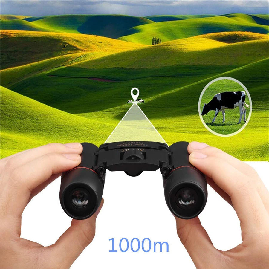 Binoculars 8x21 HD Imaging Portable Foldable Suitable for Travel Hiking Bird-watching Concerts