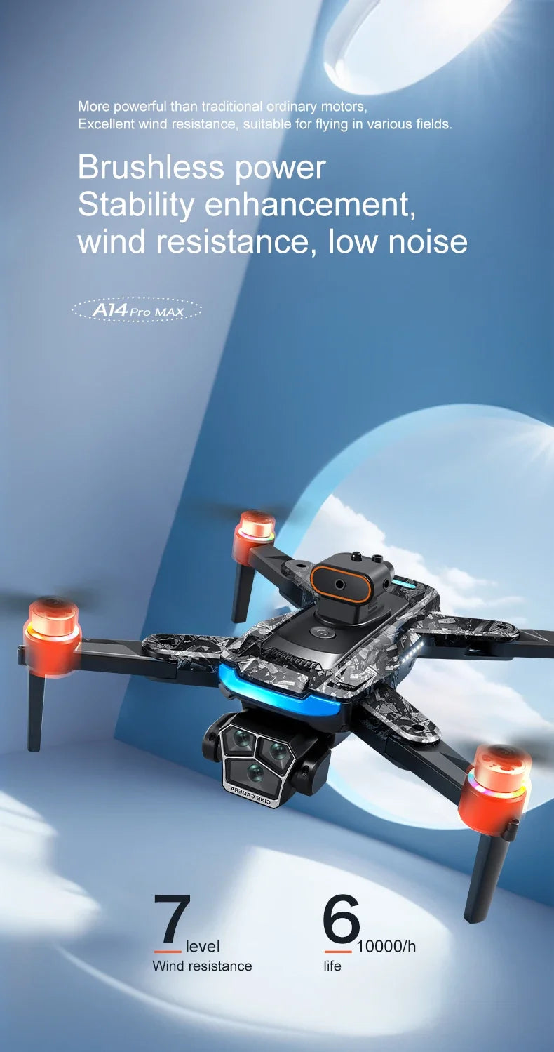 XIAOMI MIJIA A14 PRO MAX Drone Remote control with screen 5G WIFI Professional HD Aerial Photography Quadcopter Brushless drone