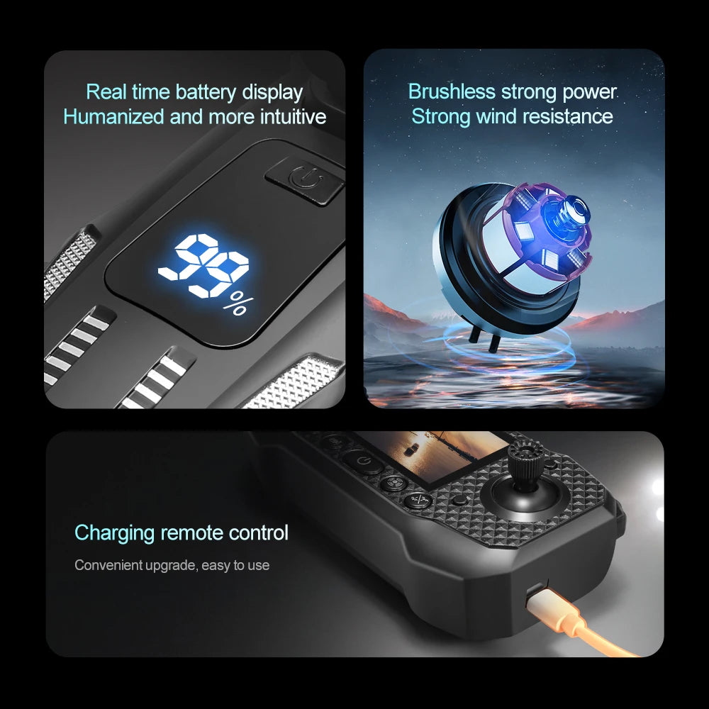 Xiaomi Mijia M6 Drone Remote control with screen 8K Professional HD Camera 5G WIFI Quadcopter Brushless Motor aerial photography