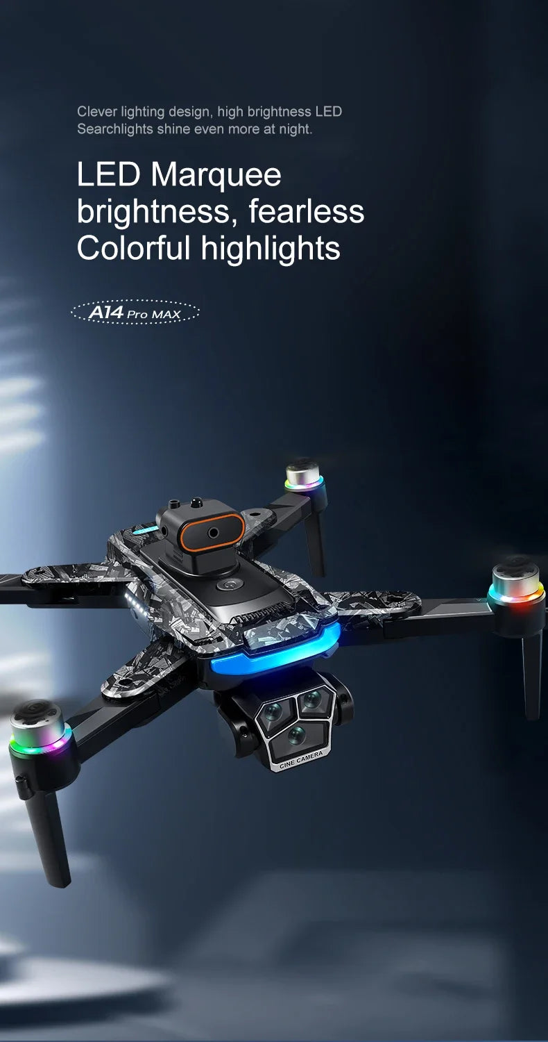 XIAOMI MIJIA A14 PRO MAX Drone Remote control with screen 5G WIFI Professional HD Aerial Photography Quadcopter Brushless drone