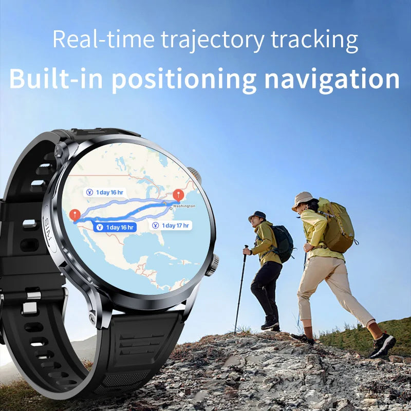 2025 NEW Smart Watch 4G Android 1.95 inch IPS 360*360 Screen With 200W Camera GPS WIFI 32GB ROM Smartwatch With 1100Mah Battery
