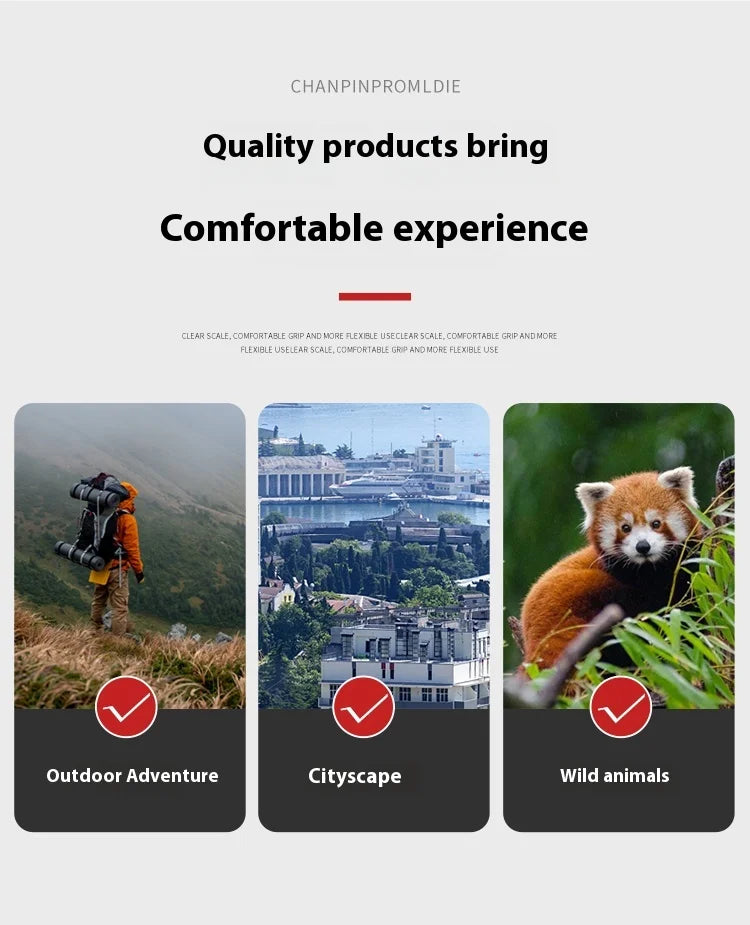 JLGD Telescope High-power HD Professional Binocular Glasses for Outdoor Camping and Mountaineering