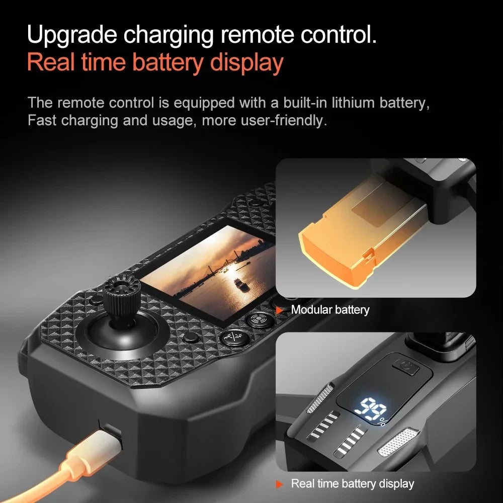 Xiaomi Mijia M6 Drone Remote control with screen 8K Professional HD Camera 5G WIFI Quadcopter Brushless Motor aerial photography