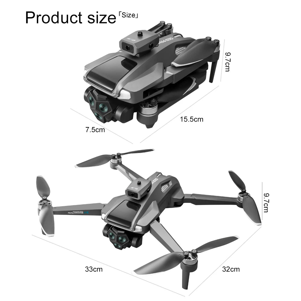 New M66 Drone 8K Folding Remote Control With Camera And Screen 5G FPV Camera Quadcopter Brushless Motor RC Quadcopter