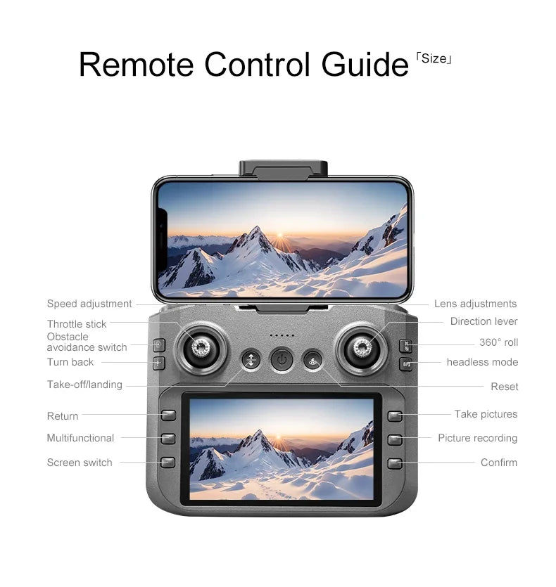 XIAOMI MIJIA A14 PRO MAX Drone Remote control with screen 5G WIFI Professional HD Aerial Photography Quadcopter Brushless drone