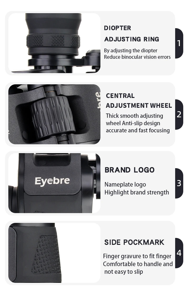 Eyebre 28Variable Magnification 10-30x50 Telescope High-Definition And High Magnification Binoculars Outdoors Searching For Bees