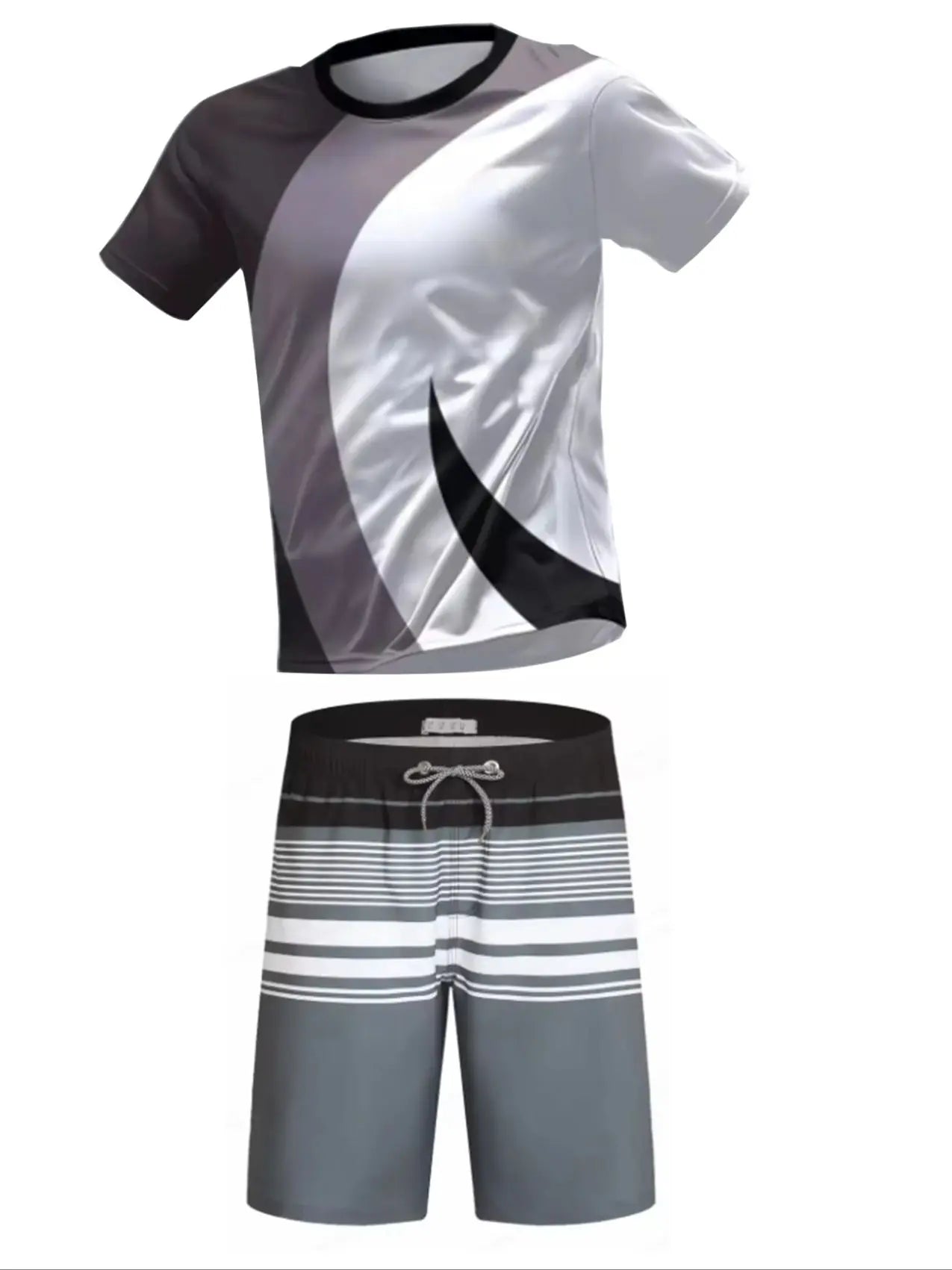 Football Jerseys for Men Soccer Jersey Tracksuit Short Sleeve Football Training Suit Summer T Shirt + Shorts Sports 2 Piece Set