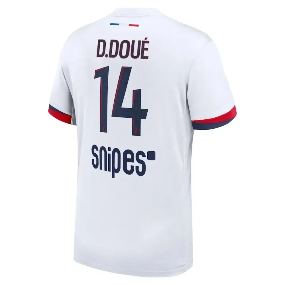 2025 Football Shirt Men Women Kids Clothes Psg Home Jersey Breathable Quick Dry Sweat-absorbing Elastic T Shirt