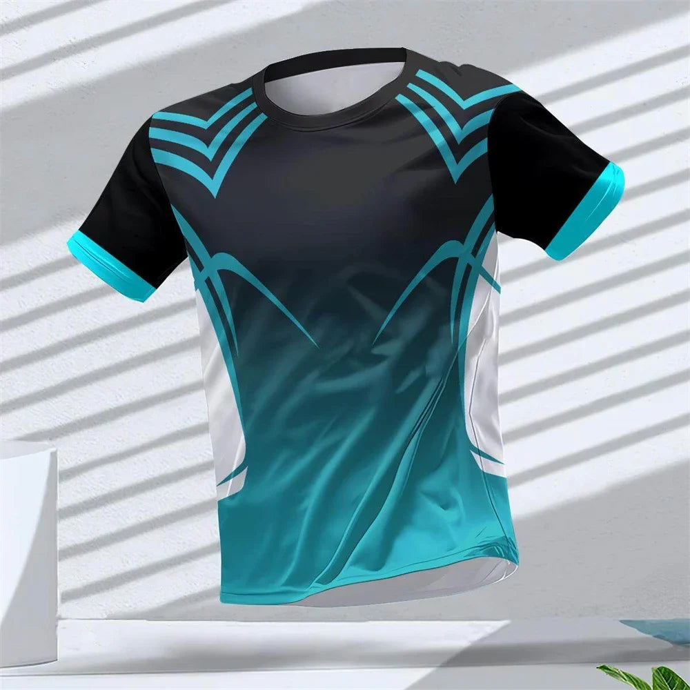 Football Jerseys for Men Soccer Jersey Tracksuit Short Sleeve Football Training Suit Summer T Shirt + Shorts Sports 2 Piece Set