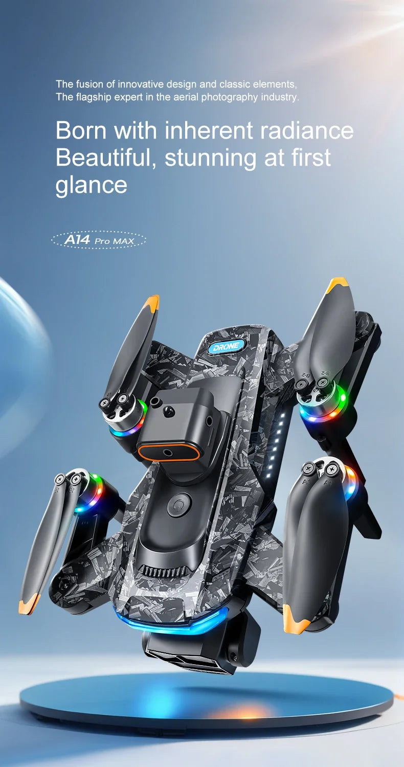 XIAOMI MIJIA A14 PRO MAX Drone Remote control with screen 5G WIFI Professional HD Aerial Photography Quadcopter Brushless drone