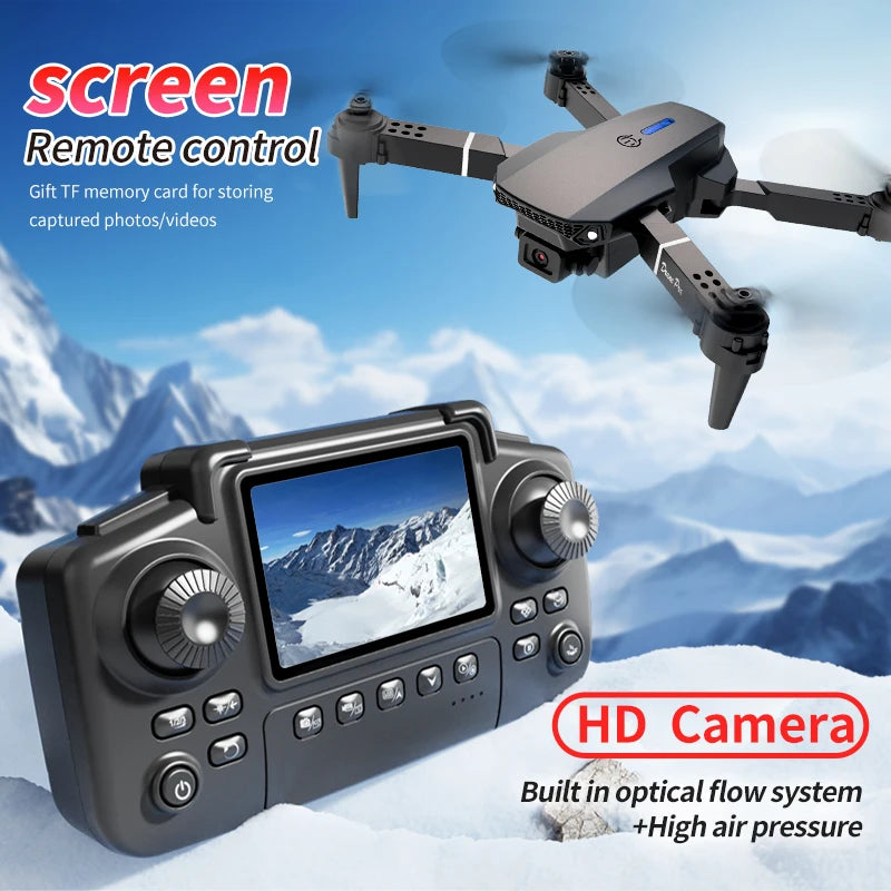 Drone 4k Professional Dron Remote Control Camera Model Airplane Multi-rotor Aircraft Quadcopter Drone UAV Wide-View