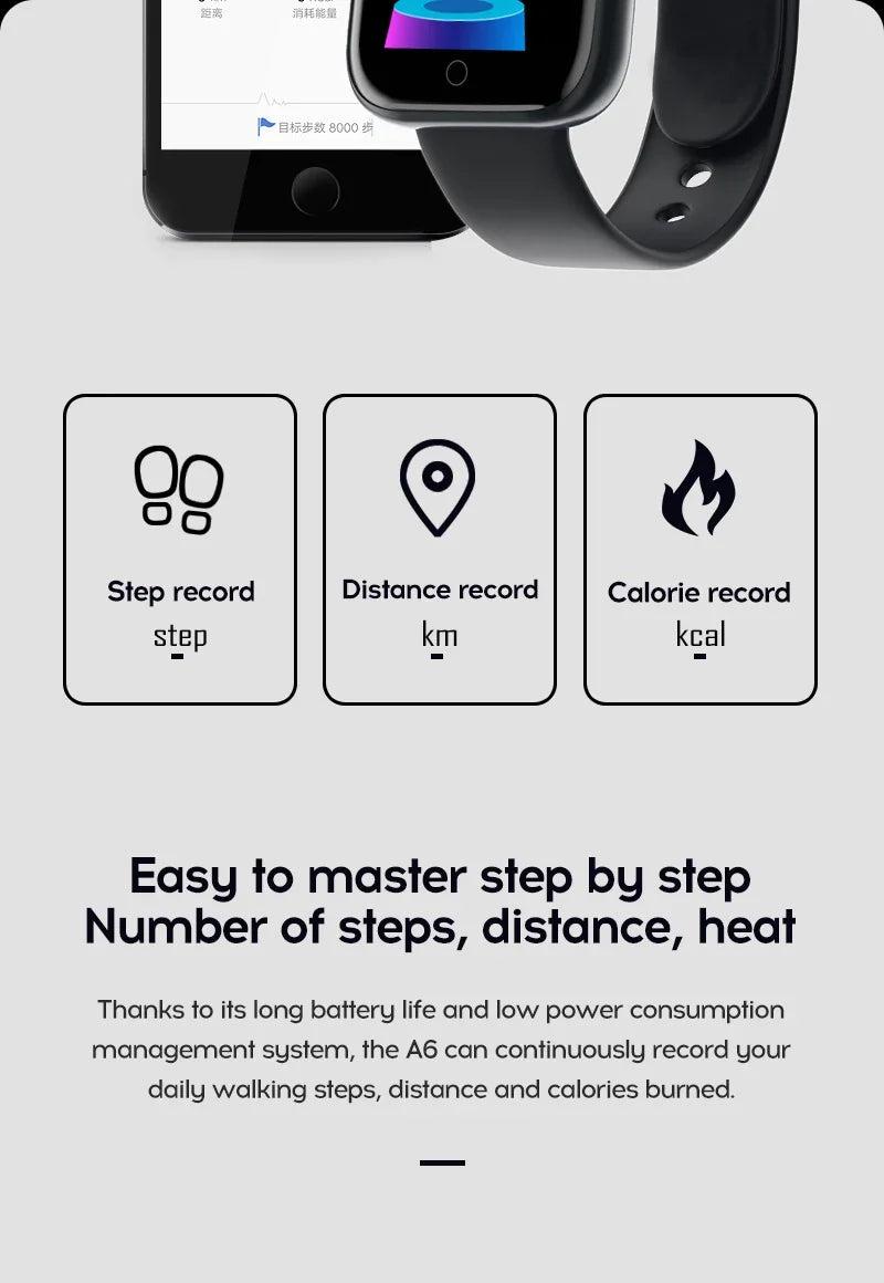 Multifunctional smart watch for men and women,bluetooth connected phone,music,fitness sports bracelet,sleep monitor,smartwatch