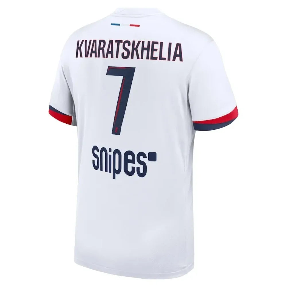 2025 Football Shirt Men Women Kids Clothes Psg Home Jersey Breathable Quick Dry Sweat-absorbing Elastic T Shirt