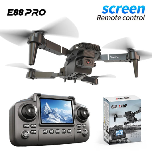 Drone 4k Professional Dron Remote Control Camera Model Airplane Multi-rotor Aircraft Quadcopter Drone UAV Wide-View