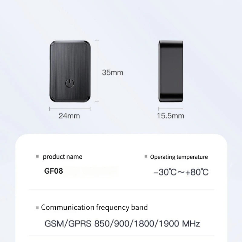 GPS Tracker Strong Magnetic Car Tracking Anti-Lost Anti-Theft Equipment Mini Portable Precise Positioning GPS Locator