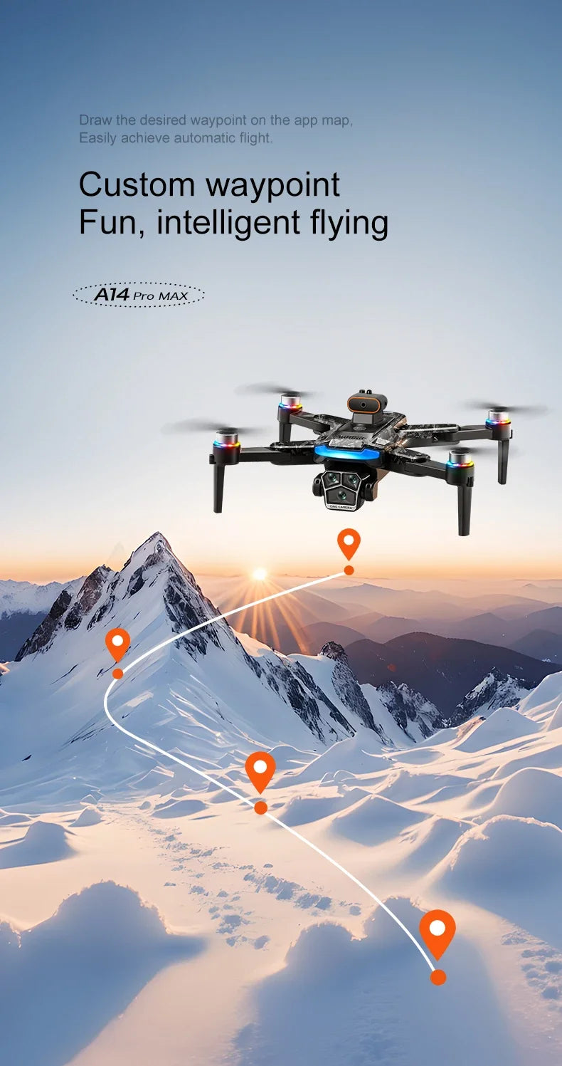 XIAOMI MIJIA A14 PRO MAX Drone Remote control with screen 5G WIFI Professional HD Aerial Photography Quadcopter Brushless drone