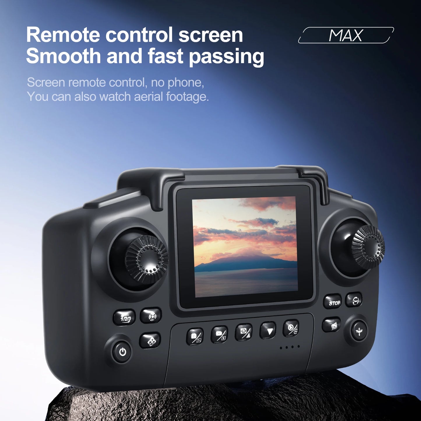 New E88 Drone Remote Control with Screen 4K Dual Camera Optical Flow Localization 2.4G RC Quadcopter One-button Take-off Drones