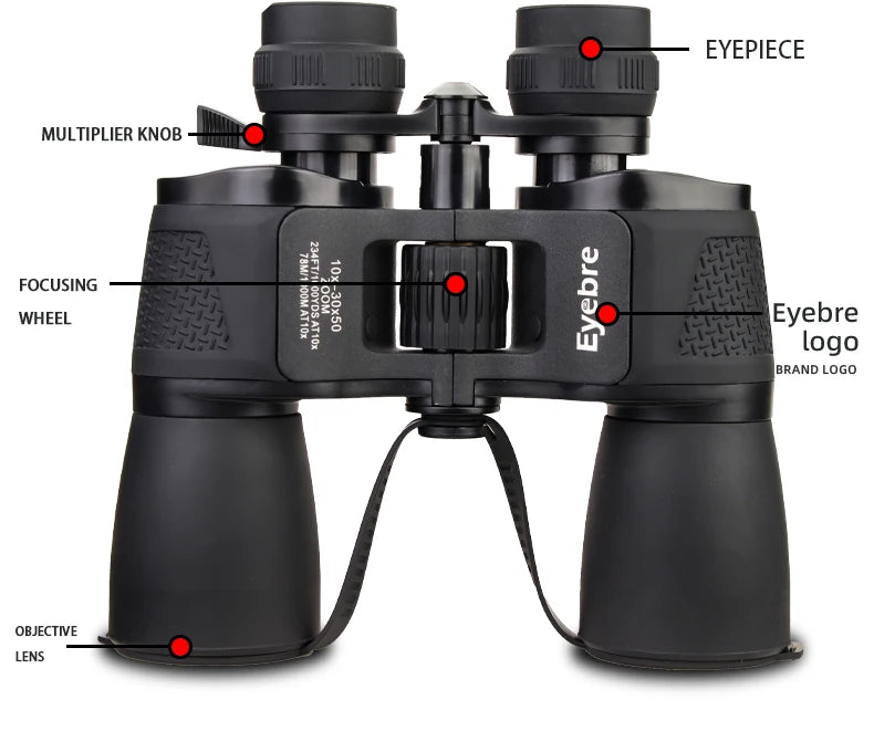 Eyebre 28Variable Magnification 10-30x50 Telescope High-Definition And High Magnification Binoculars Outdoors Searching For Bees