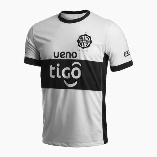 The 2025 Olimpia FC Asuncion R.R.Ortiz J.DOMINGUEZ L.LOPEZ h.h fernandez d.h gonzalez h.h benitez 25 Home football shirt