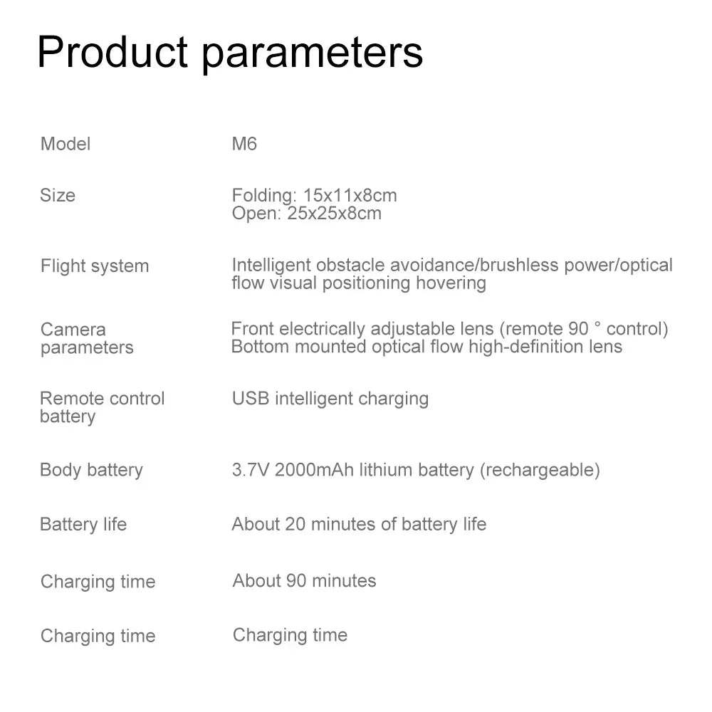 Xiaomi Mijia M6 Drone Remote control with screen 8K Professional HD Camera 5G WIFI Quadcopter Brushless Motor aerial photography