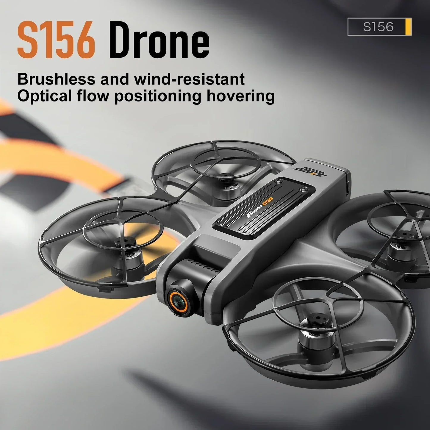 S156 Drone Upgraded Version Large Screen Remote Control Optical Flow Positioning ESC Dual Camera Four-side Obstacle Avoidance