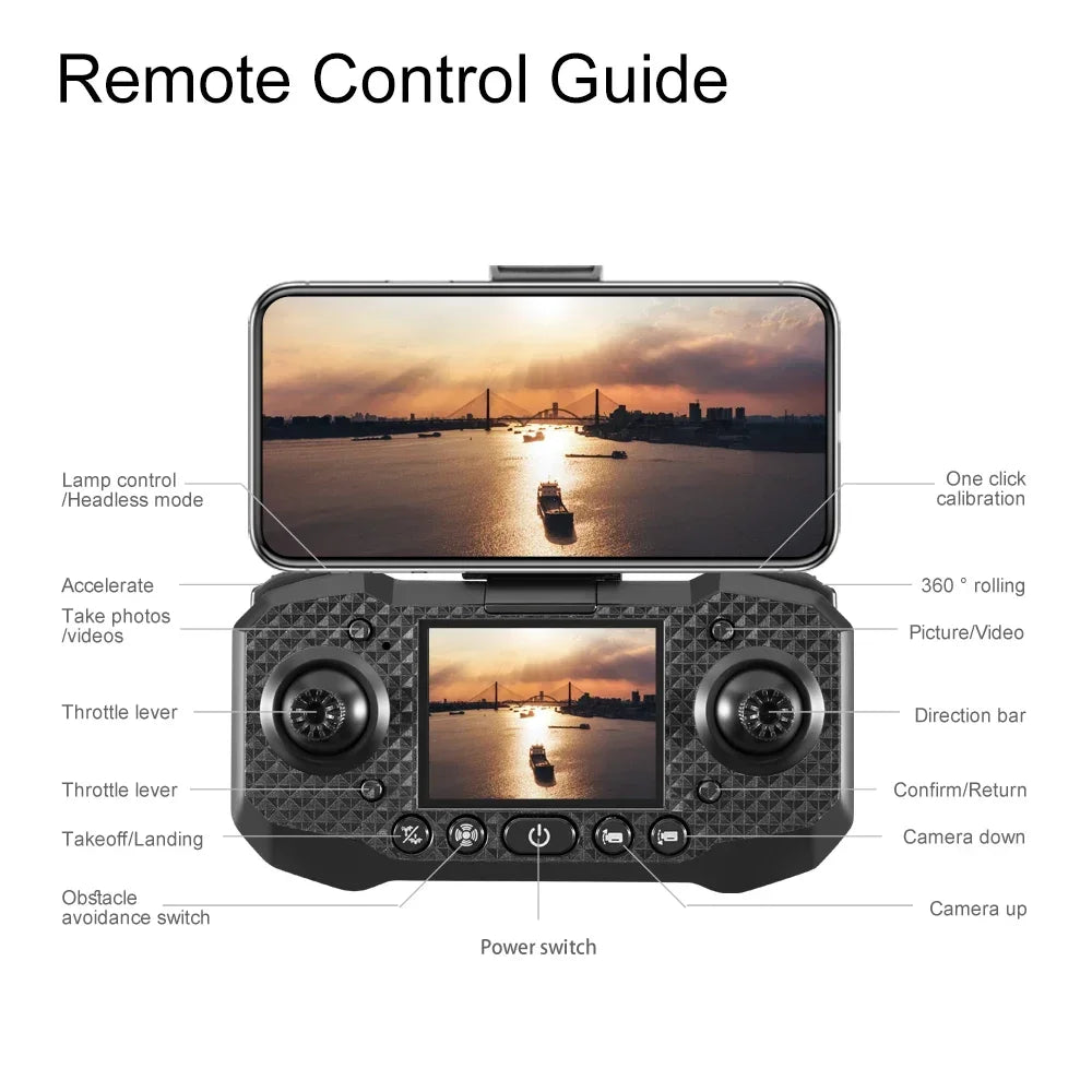 Xiaomi Mijia M6 Drone Remote control with screen 8K Professional HD Camera 5G WIFI Quadcopter Brushless Motor aerial photography