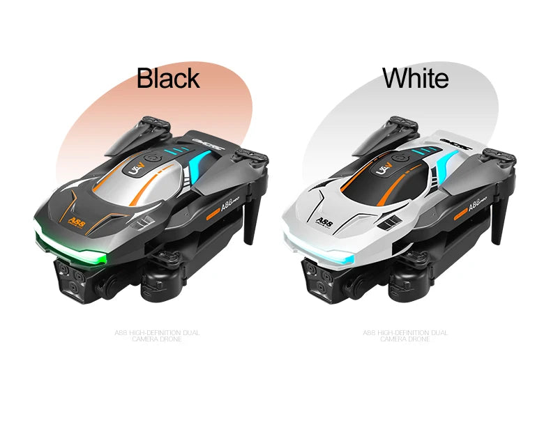 New A88 Remote Control 8K HD Drone Professional Dual Camera GPS Brushless Obstacle Avoidance Remote Control Plane Boy Gift Toys