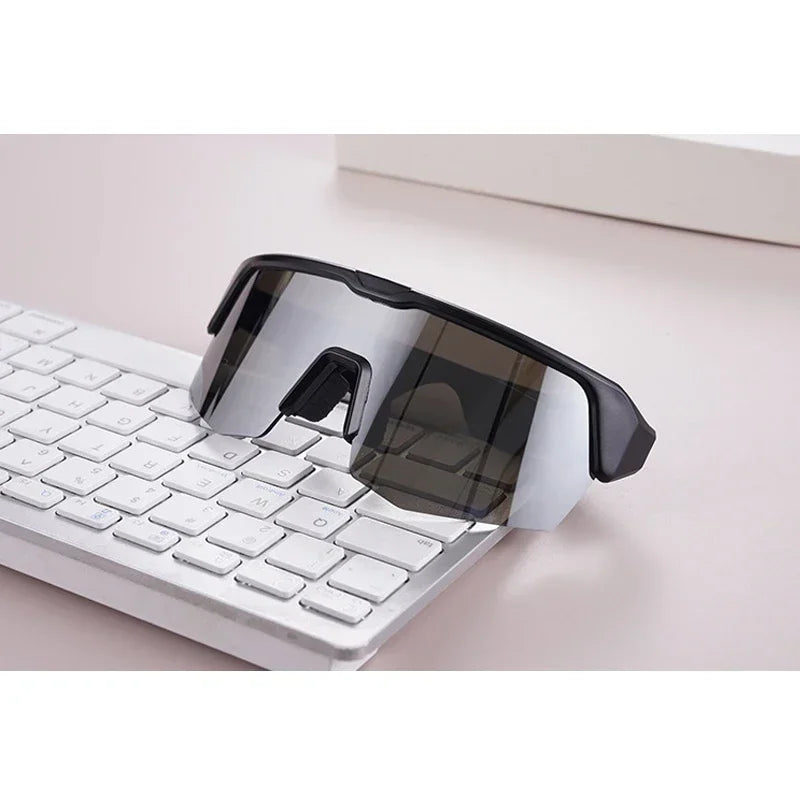 Bluetooth Smart Glasses Wireless Call Remote Headset Sunglasses Sports Driving Music Cycling Headphones UV Protection Sunglasses