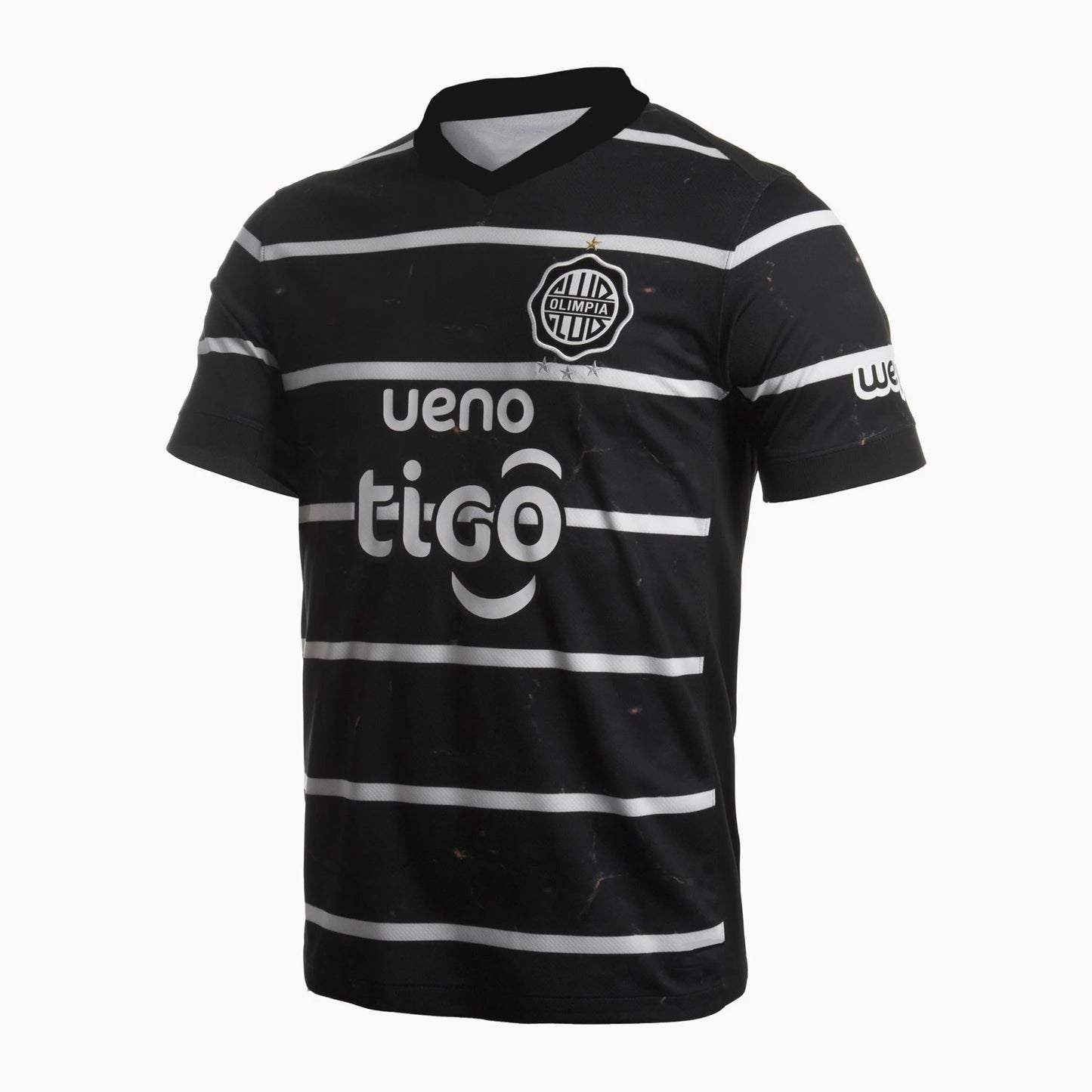 The 2025 Olimpia FC Asuncion R.R.Ortiz J.DOMINGUEZ L.LOPEZ h.h fernandez d.h gonzalez h.h benitez 25 Home football shirt