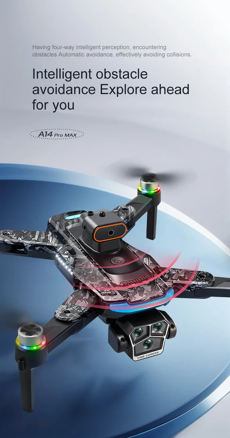 XIAOMI MIJIA A14 PRO MAX Drone Remote control with screen 5G WIFI Professional HD Aerial Photography Quadcopter Brushless drone