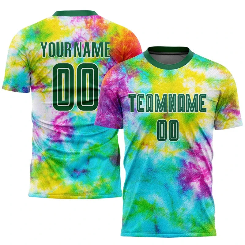 Custom Teamname 3D Printed Football T Shirt For Men Clothes Customized Sponsor Jersey Personalized Name Number Tshirt Soccer Tee